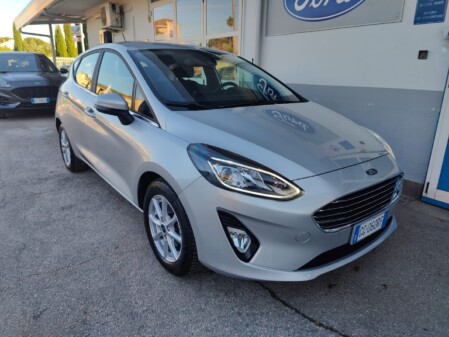 Ford Fiesta 1.1 Benz. 5 porte Titanium 75cv silver