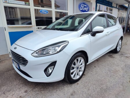 Ford Fiesta 1.5 TDCi 5 porte Titanium 85cv bianca